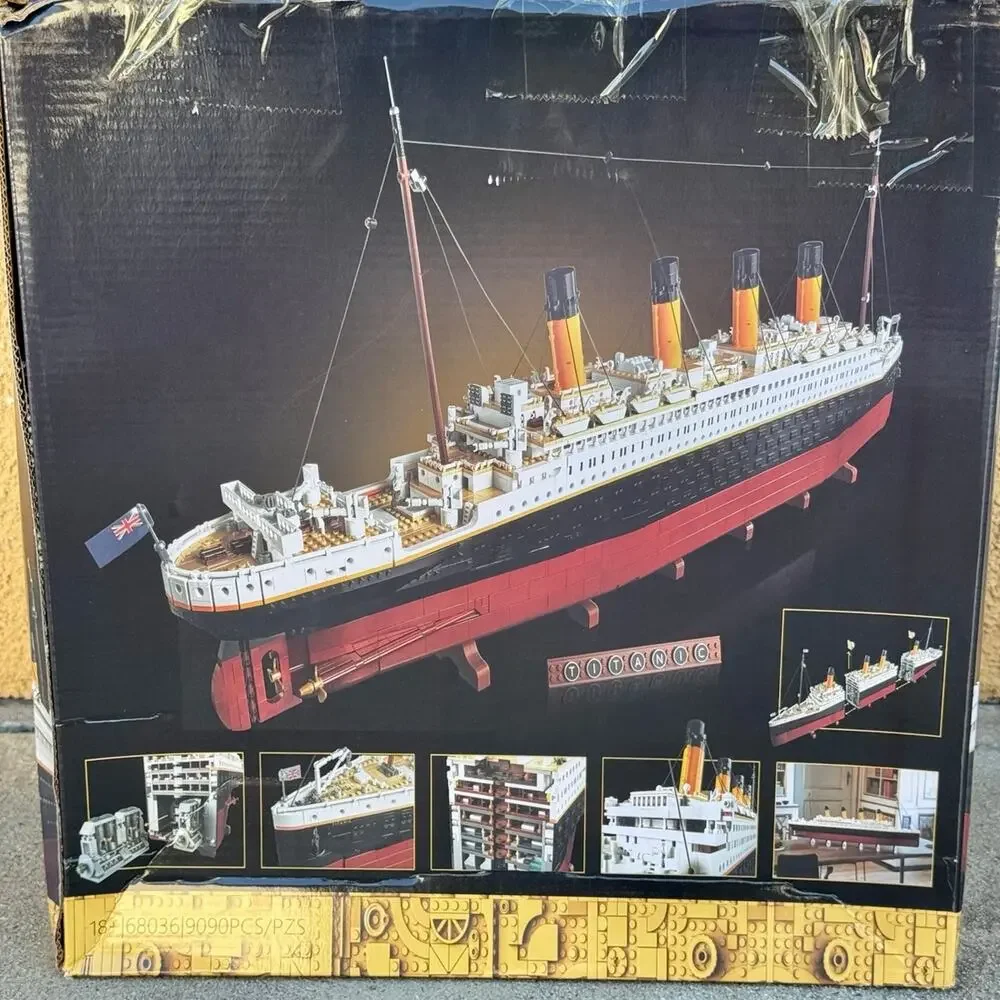 Custom Titanic Building Blocks Set Compatible With LEGO For 10294 New In Box